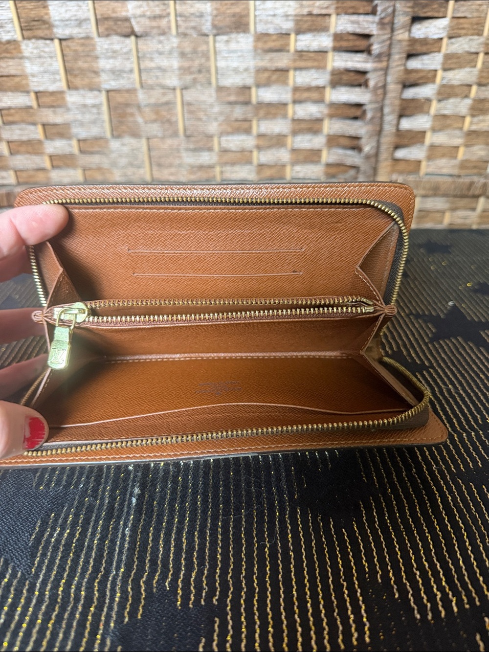 Louis Vuitton Monogram Canvas Long Zip Wallet VGUC - Picture 11 of 15